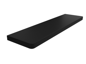 parapet Medos MDF Czarny